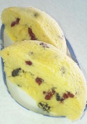 大豆フルーツ蒸しパン-レシピのメイン写真