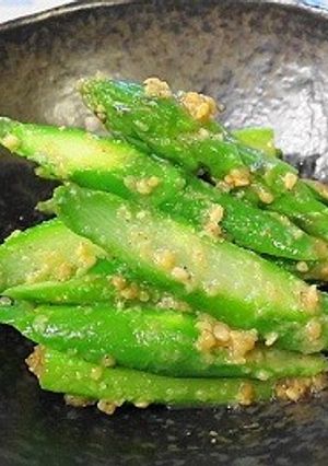 アスパラの胡麻和え-レシピのメイン写真