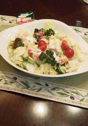 旬野菜の春サラダ-レシピのメイン写真