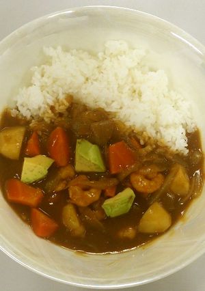 簡単アボカド・シーフードカレー☆-レシピのメイン写真
