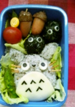 中トトロ&クロスケ★キャラ弁-レシピのメイン写真