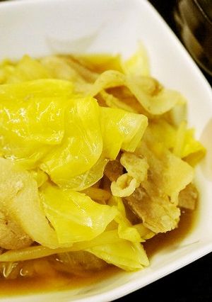 春キャベツと豚バラのだし煮-レシピのメイン写真