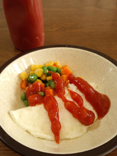 レンジで簡単卵白オムレツ-レシピのメイン写真