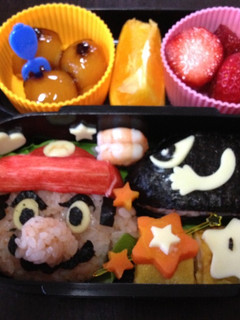 スーパーマリオ&キラー弁当-レシピのメイン写真