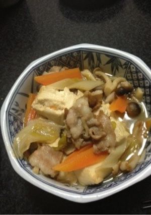 肉豆腐-レシピのメイン写真