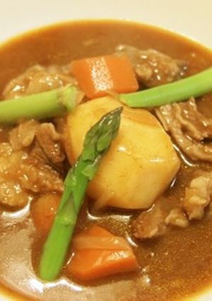 すじ肉ビーフシチュー-レシピのメイン写真