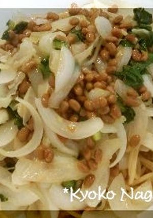 *子供が大好き！納豆スパゲティ*-レシピのメイン写真