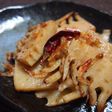 筍と桜エビのペペロンチーノ風