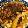 筍と牛肉の紹興酒炒め