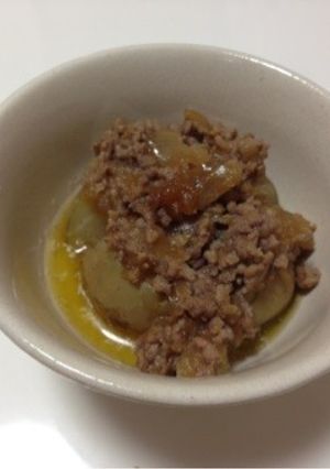 新ジャガバター♡挽肉あんかけ-レシピのメイン写真