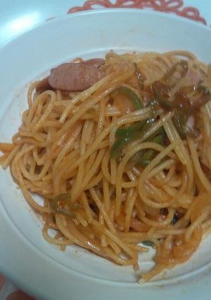 簡単ナポリタン-レシピのメイン写真