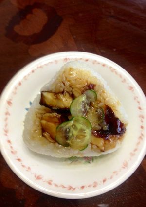 ブリの照り焼きおにぎり-レシピのメイン写真