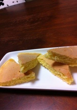 シンプルパンケーキ 子供に砂糖なしで-レシピのメイン写真
