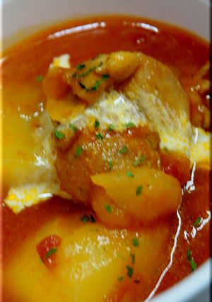 トマト煮チキン-レシピのメイン写真