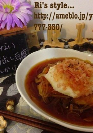 山芋たっぷり‼揚げない揚げ出し豆腐⁈-レシピのメイン写真