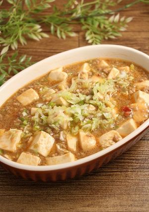 レンジで簡単！麻婆豆腐(水切り不要)-レシピのメイン写真