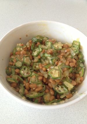 オクラ納豆☆朝ごはん仕立て-レシピのメイン写真