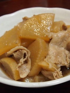 大根と豚バラの煮物-レシピのメイン写真
