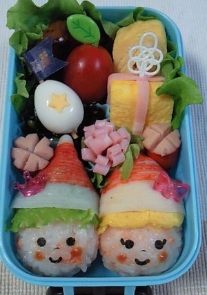 キャラ弁*クリスマス-レシピのメイン写真