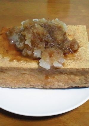 【簡単】厚揚げの素焼き【直球勝負!】-レシピのメイン写真
