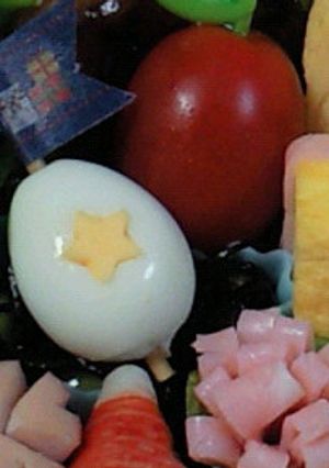 キャラ弁*鶉の卵-レシピのメイン写真