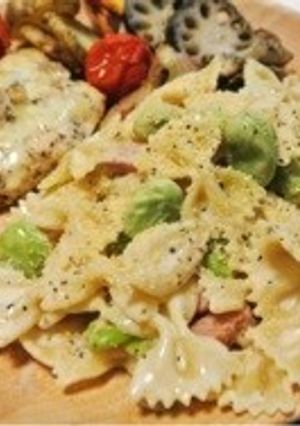 空豆とクリームチーズのパスタ-レシピのメイン写真