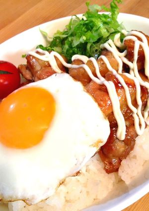 ❀°.照りマヨチキンのこってり丼.°❀-レシピのメイン写真