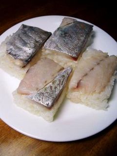 アジの押し寿司-レシピのメイン写真