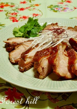 こく旨!茹で鶏の冷製~中華タレ漬け~-レシピのメイン写真