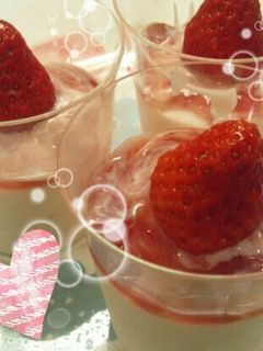 簡単☆苺ヨーグルトムース-レシピのメイン写真