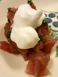 初カツオのヅケにギリシャヨーグルト-レシピのメイン写真