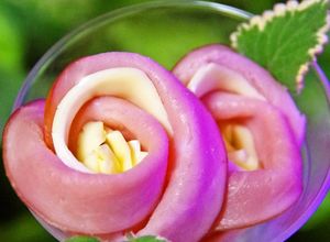 簡単お弁当♡ハムチーズの薔薇♬隙間おかず-レシピのメイン写真