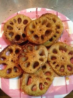 居酒屋風⁈なれんこんステーキ-レシピのメイン写真