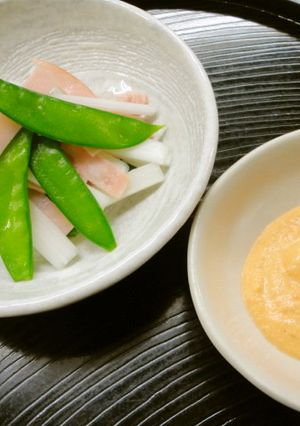 春の香りサラダと特製春人参のマヨソース-レシピのメイン写真