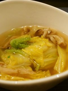 簡単!キノコと白菜のスープ-レシピのメイン写真