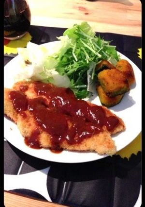 ササミのミラノ風カツレツ-レシピのメイン写真