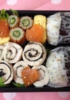 ささみのヘルシー弁当♡-レシピのメイン写真