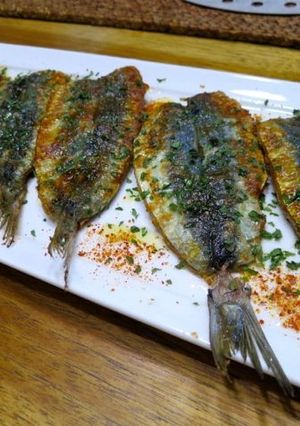 マイワシのガーリック風味焼き-レシピのメイン写真