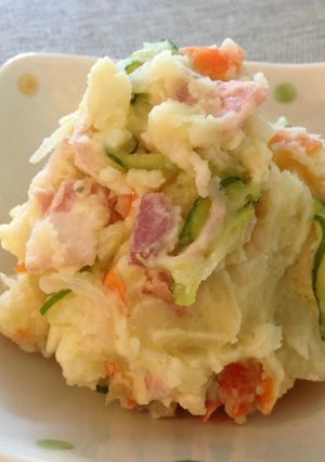 アメリカで作る基本のポテトサラダ-レシピのメイン写真