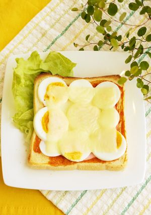 おばあちゃんちの玉子トースト-レシピのメイン写真