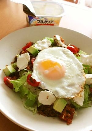 ５分で！ヘルシータコライス風-レシピのメイン写真