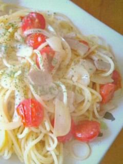 トマトとベーコンのオイルソースパスタ-レシピのメイン写真