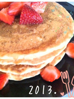 ココナッツパンケーキ-レシピのメイン写真