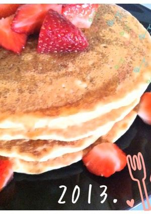 ココナッツパンケーキ-レシピのメイン写真