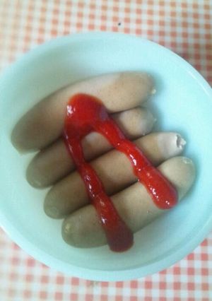 ウインナーのケチャップかけ-レシピのメイン写真