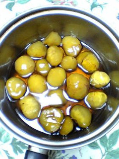 栗の甘露煮-レシピのメイン写真