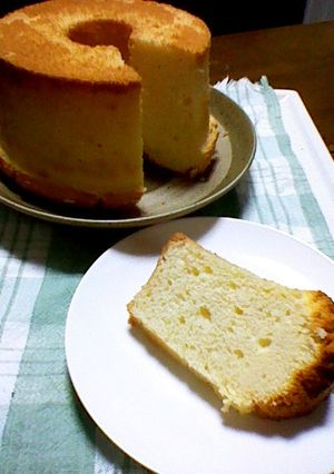 自慢のふわふわプレーンシフォン-レシピのメイン写真