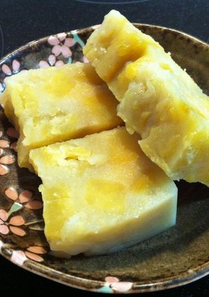 簡単♪牛乳パックでいもういろう-レシピのメイン写真