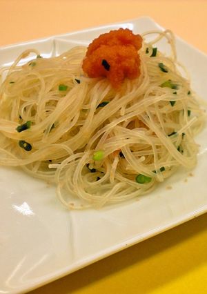 明太子の春雨サラダ-レシピのメイン写真