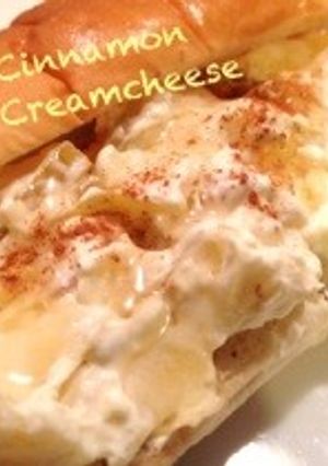 朝食に！アップルクリームチーズサンド-レシピのメイン写真